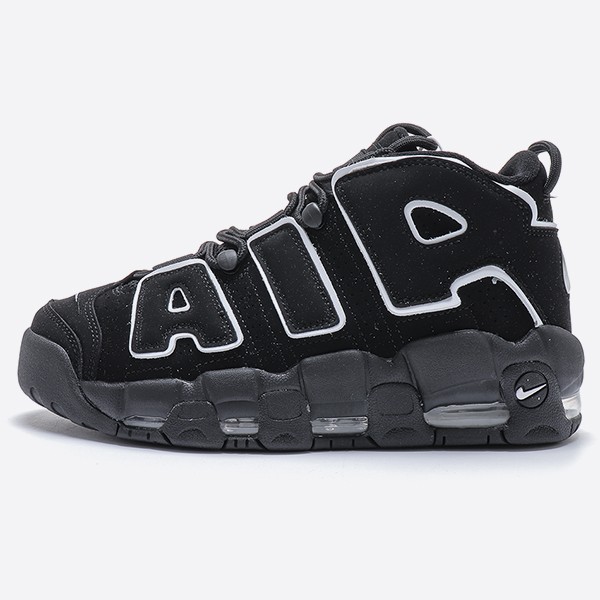 Nike Air More Uptempo Black and White/Black and White (414962-002) Sneakers