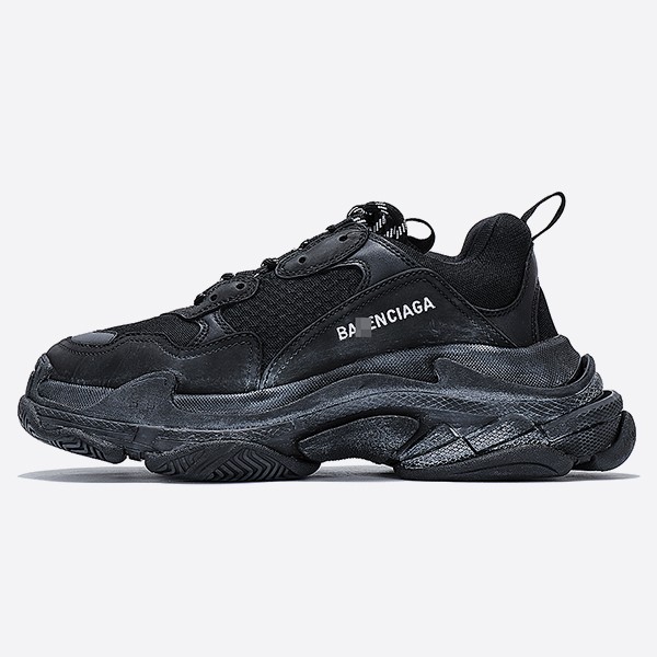 Balenciaga Triple S Black TRIPLE S ALL BLACK ZH version