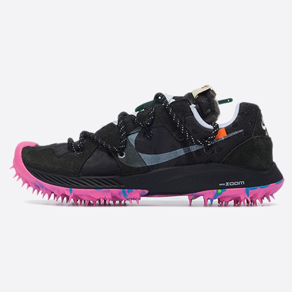 Nike Off-White Zoom Terra Kiger 5 Black/Metallic Silver CD8179-001 [2000 Edition]