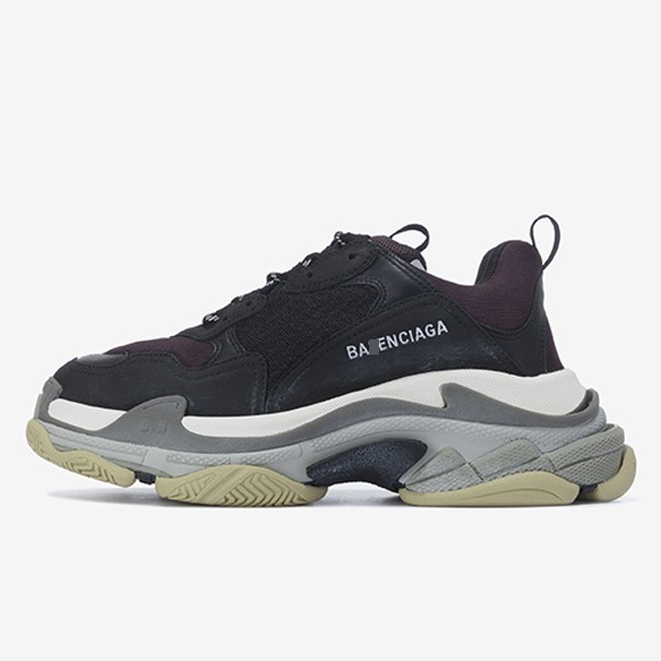 Balenciaga Triple S Black Burgundy [ZH Edition]