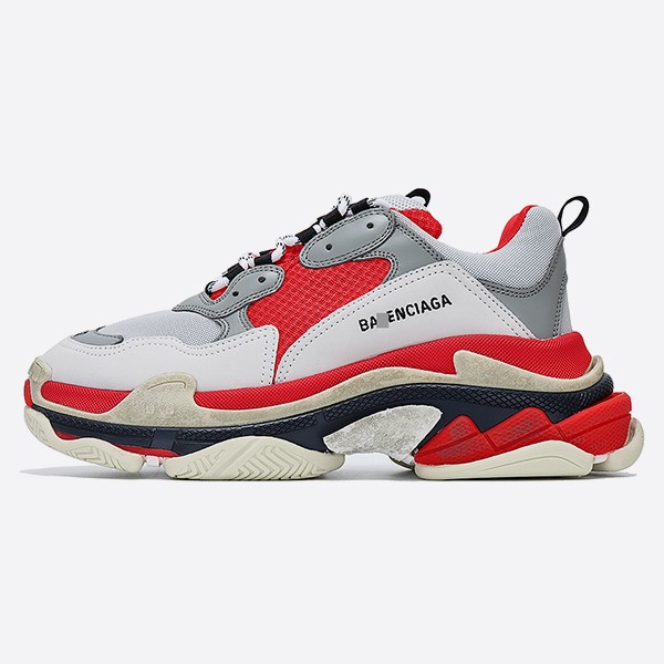 Balenciaga Triple S Air Unit Grey Red [ZH]