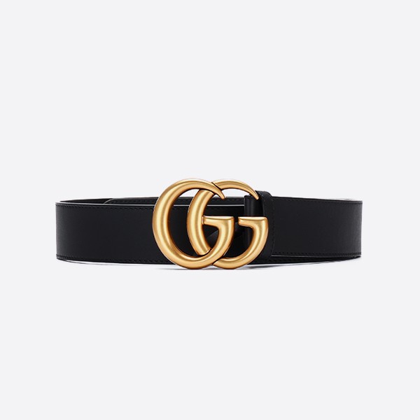 Gucci Leather Belt Black (3.5)