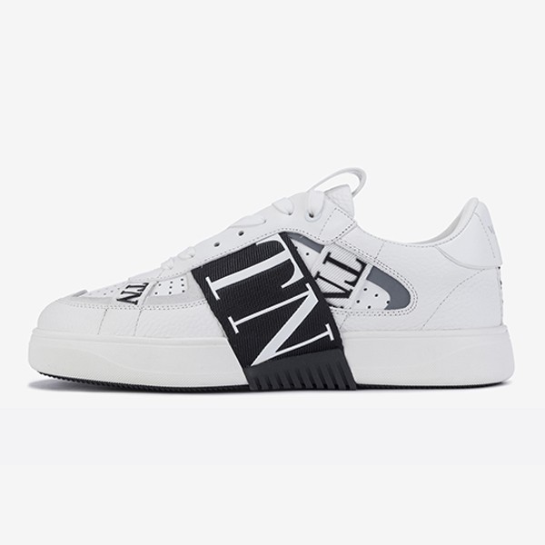 Valentino VL7N Banding Sneakers White Black