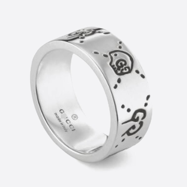 Gucci Ghost Silver Ring