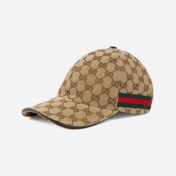 Gucci Original GG Canvas Baseball Cap with Web Detail 200035KQWBG 9791