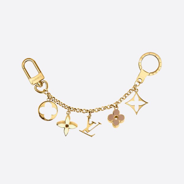 Louis Vuitton Fleur de Monogram Bag Charm Chain M65111