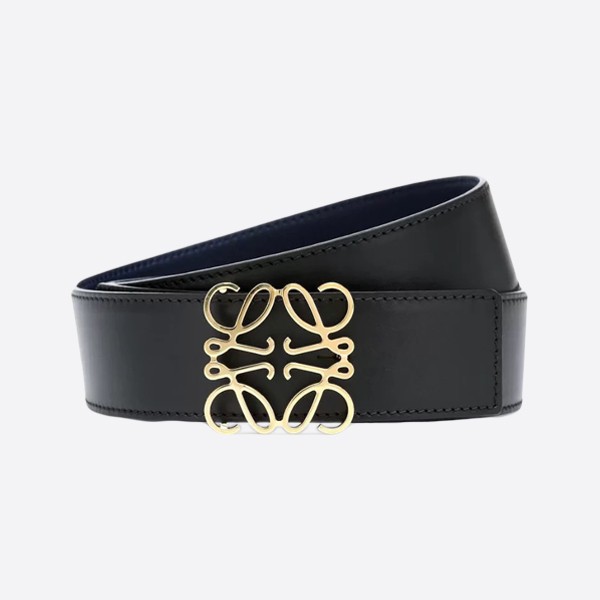 Loewe Simple Belt Black Gold (3.2cm)