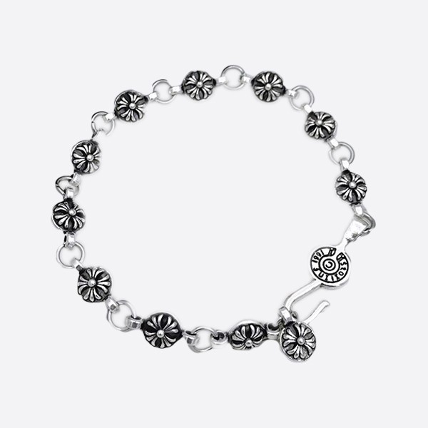Chrome Hearts Cross Ball Cutout Bracelet