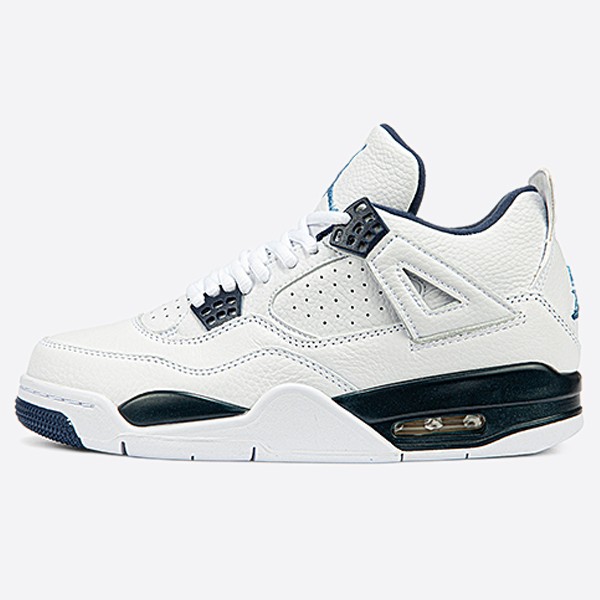 Nike Air Jordan 4 Retro Legend Blue 314254-107 Men's (H12)