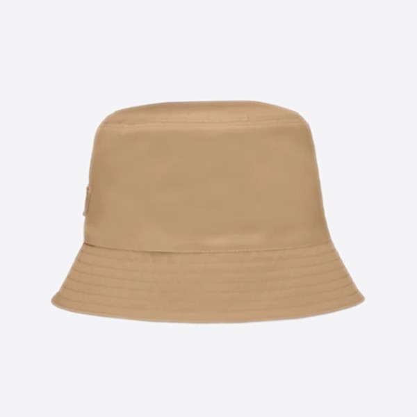 Pradali Nylon Recycled Nylon Fisherman Hat Khaki 1HC137_2DMI_F0770