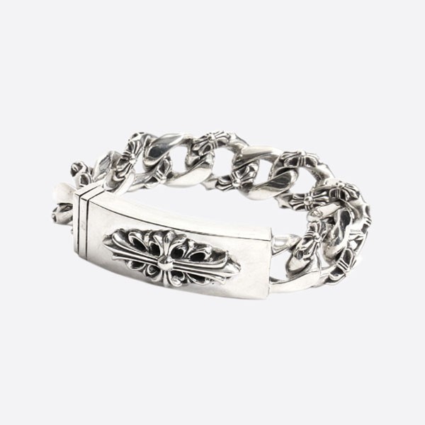 Chrome Hearts Floral & Dagger Fancy Bracelet