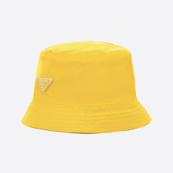 Prada Nylon Fisherman Hat Yellow 2HC137_2B15_F0010