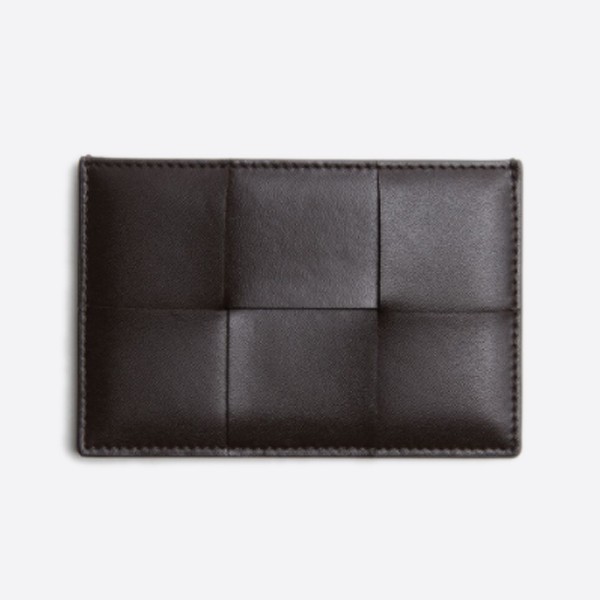 Bottega Veneta Credit Card Case Black 649597VBWD32145