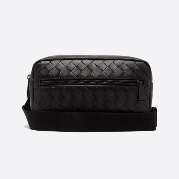 Bottega Veneta Classic Intrechiato Leather Belt Bag