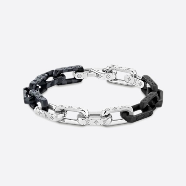 Louis Vuitton Damier Monogram Brasslet Chain MP3190