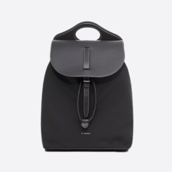 Burberry Nylon Leather Pocket Backpack 80420181