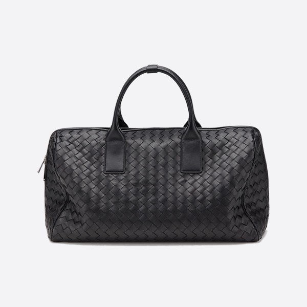 Bottega Veneta Medium Intrecciato Leather Travel Bag 630251