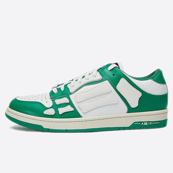 Amiri 20FW Skeleton Low Sneakers Green