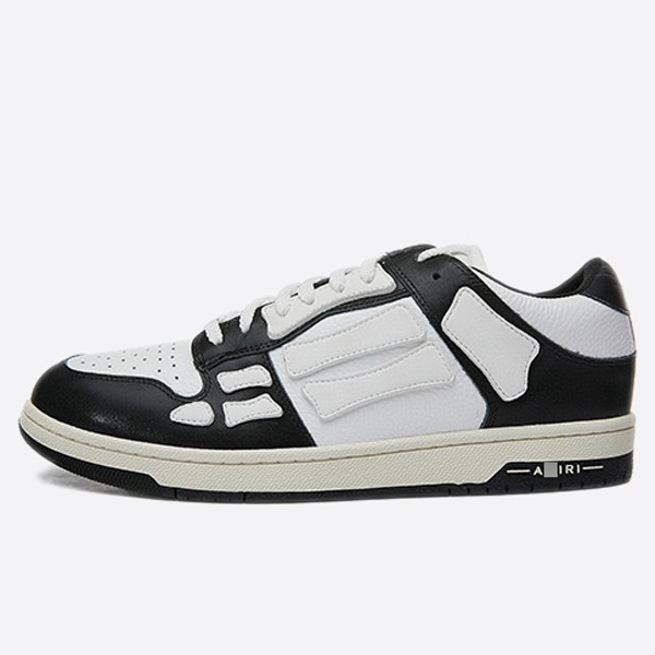 Amiri 20FW Skeleton Low Sneakers Black