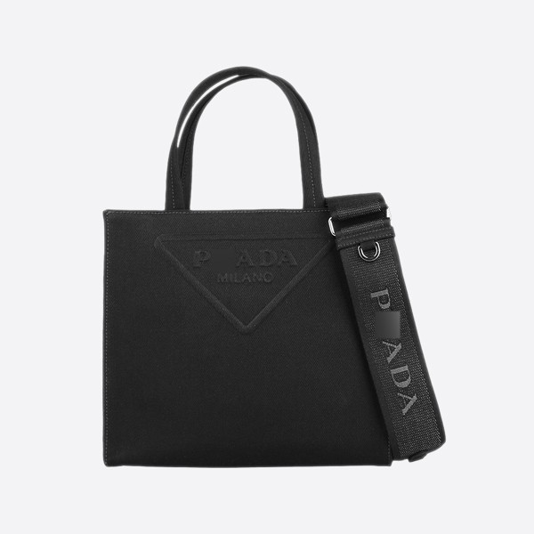 Prada 21FW Triangle Logo Drill Tote Bag 1BG3822DXIF0002
