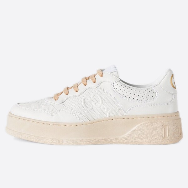 Gucci GG Print Embossed Sneakers 6849111XL10 9014