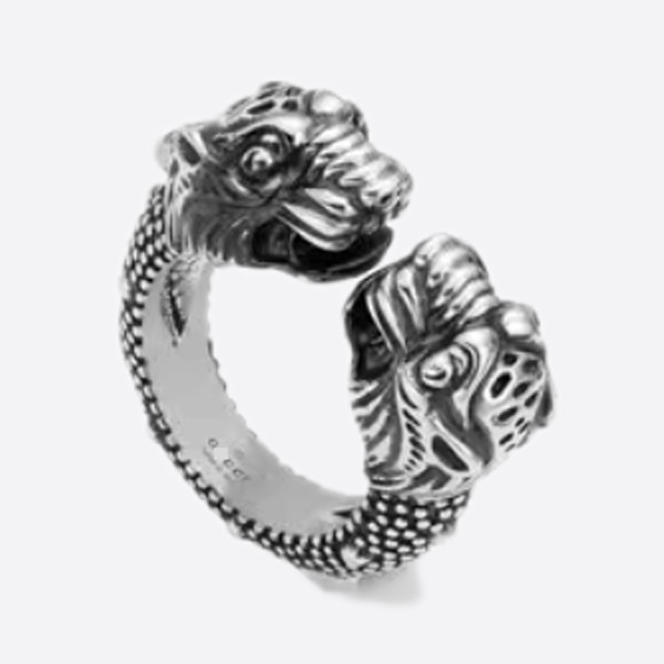 Gucci Tiger Head Ring 498531 J8400 0701