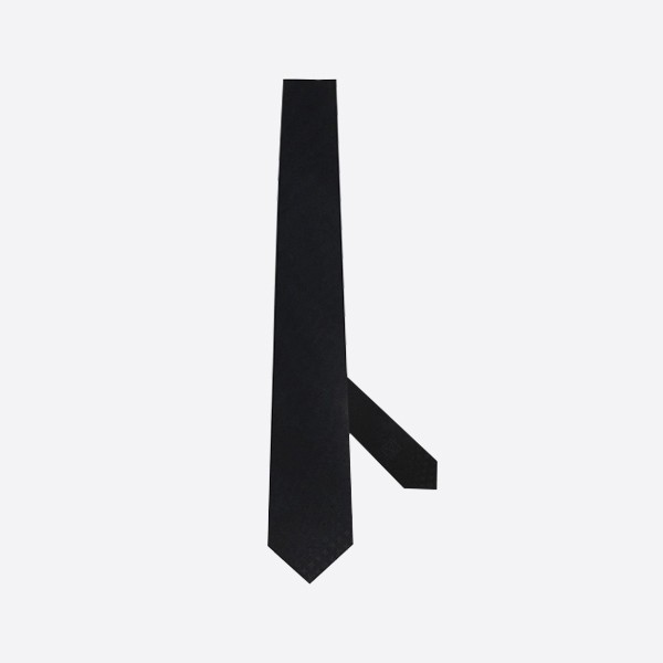 Louis Vuitton L Gradient Pattern Tie Black M73285