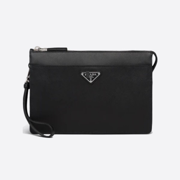 Prada Saffiano Leather Clutch 2VF032_9Z2_F0002_V_OOI