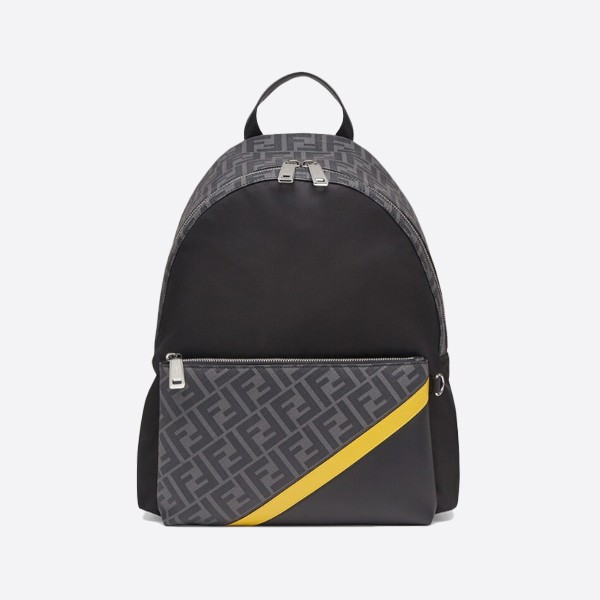 Fendi Black Nylon Backpack Color - Black 7VZ042A9XTF17BJ