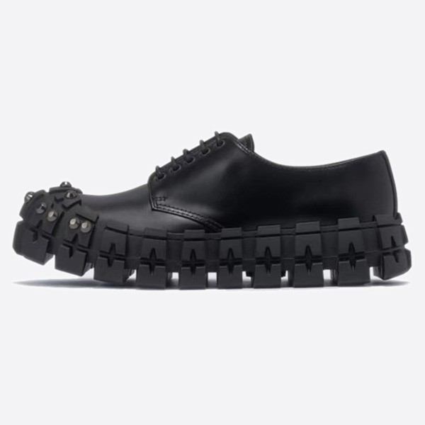 Prada Lace-Up Studded Derby Shoes 2EG294_3ZK1_F0002