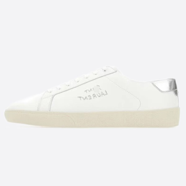 Saint Laurent embroidered sneakers 