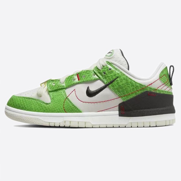 Nike Dunk Low Disrupt 2 Green Snakeskin DV1491-101 (H12)