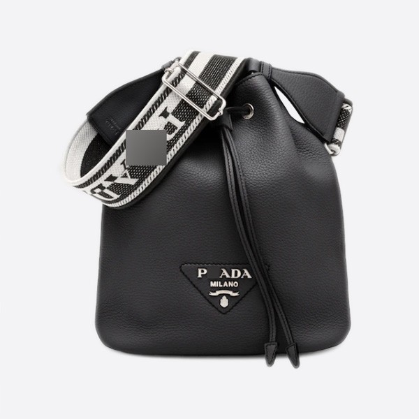 Prada Vitello Dino Bucket Women's Shoulder Bag, Color 1BE060 2DKV F0002 3OO