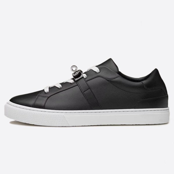 Hermes 2022SS Kelly Buckle Day Sneakers Black H212901ZH01390