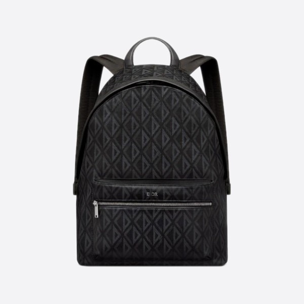 Dior RIDER Backpack CD Diamond Canvas & Smooth Calfskin 1ESBA088CDP_H43E