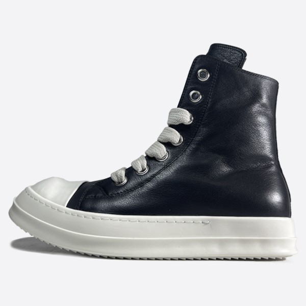 Rick Owens Foggin High-Top Sneakers RU01B1890LPOW1-9111