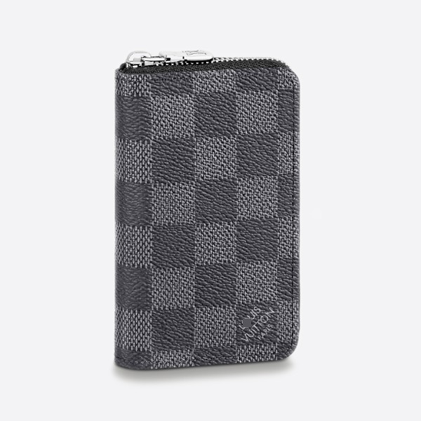 Louis Vuitton Zippy Coin Purse Damier Graphite N63076