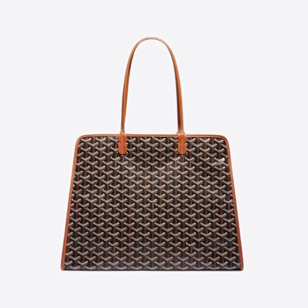 Goyard Hardy Tote Bag PM Color - Black/Tan