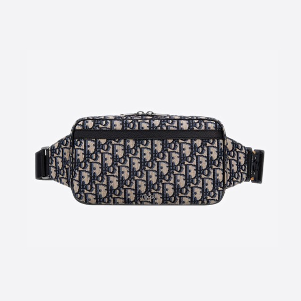 Dior Beige & Black Jacquard Belt Bag 1ESBO019YKY27E