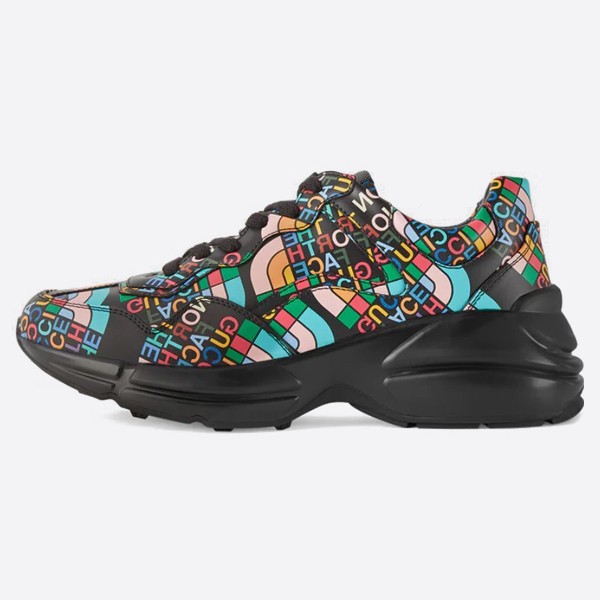 The North Face x Gucci Lightning Sneakers 685738 UOQ00 1086