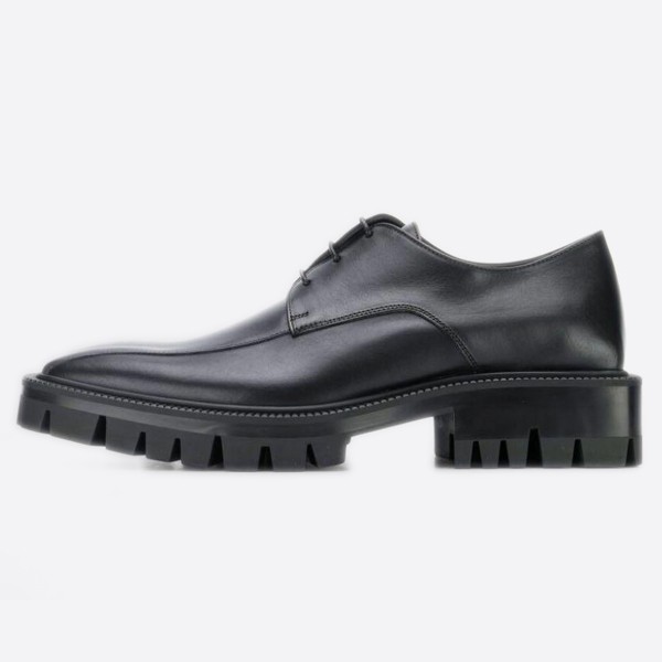 Balenciaga Outdoor Rim Derby Shoes Black 579683WAUW01000