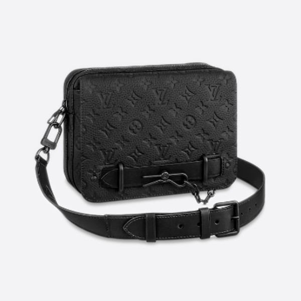 Louis Vuitton Steamer Messenger Bag in Taurillon Monogram M57307