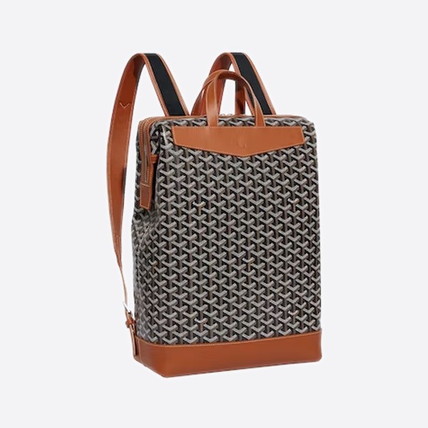Goyard Cisalpine Backpack in Black/Tan