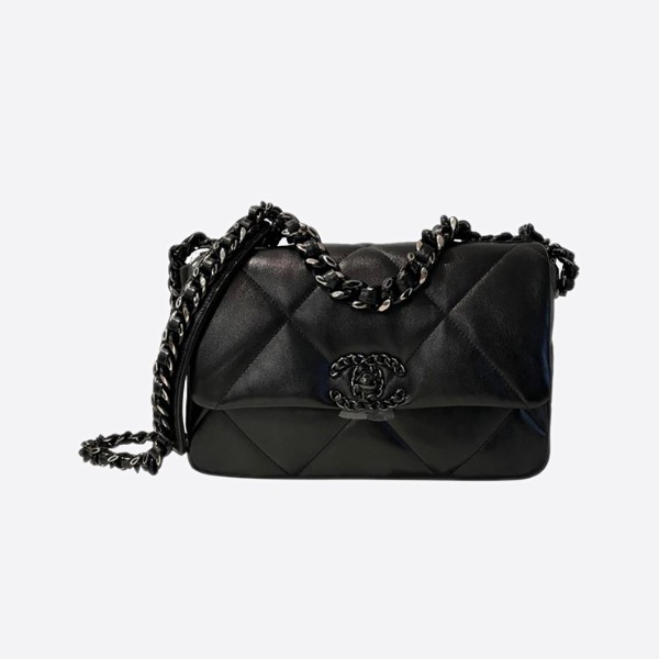 Chanel 19 So Black Crossbody Bag 31092872