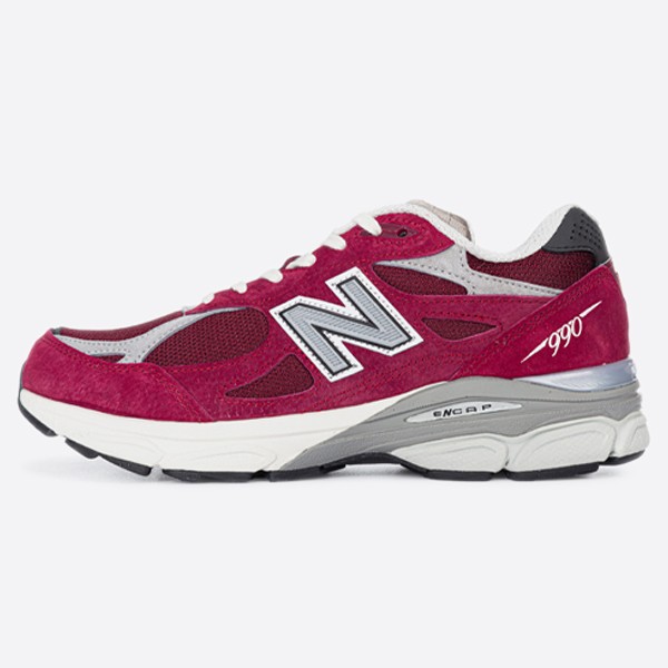 New Balance 990v3 Scarlet Marblehead M990TF3