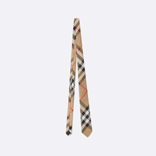 Burberry Classic Cut Check Silk Tie 80138181