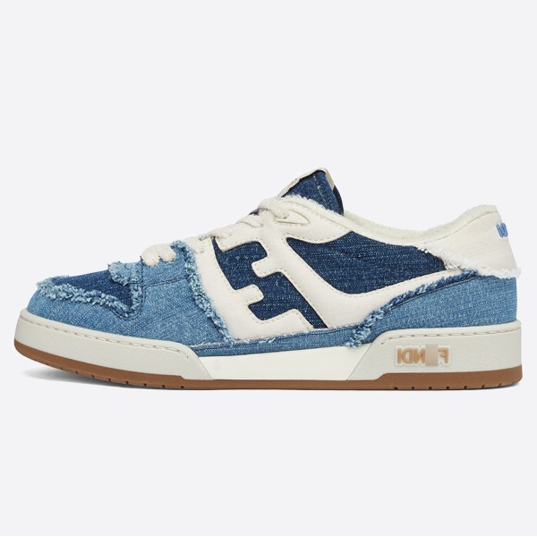 Fendi Match denim sneakers 7E1495AMF1