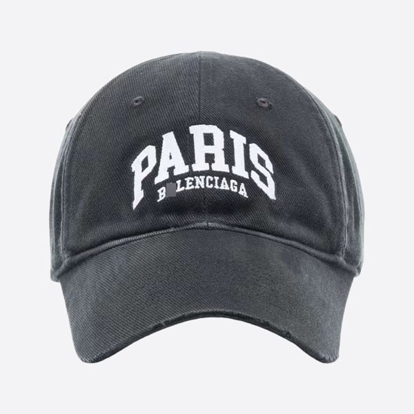 Balenciaga Paris City Hat, Black, 680748410B2