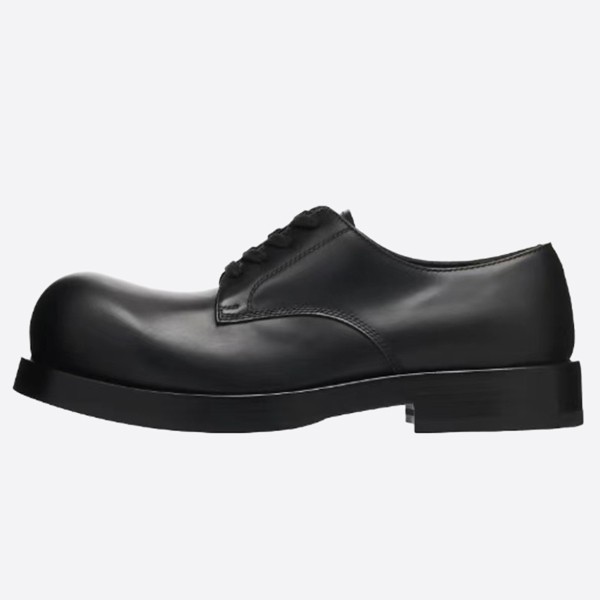 Bottega Veneta Black Goofy Lace-Up Shoes 741324V00H01000