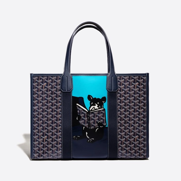 Goyard Villette Tote Bag MM Color - Navy Blue